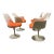 Set of Four Vintage Knoll Eero Saarinen Tulip Chairs For Sale