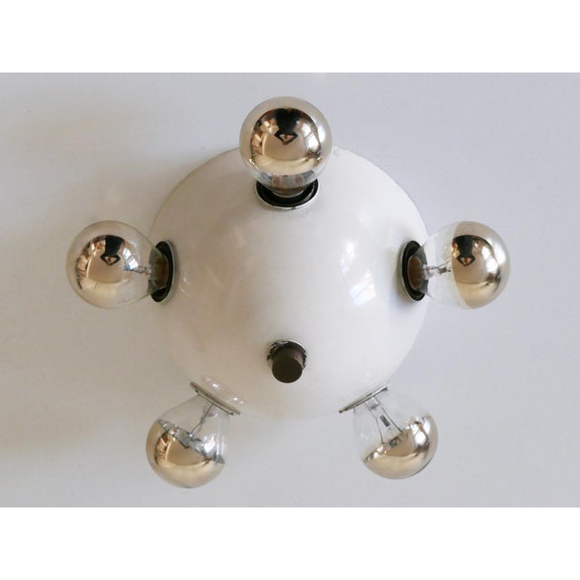 1960s Mid-Century Modern German Flush Mount, 1960s For Sale - Image 5 of 18