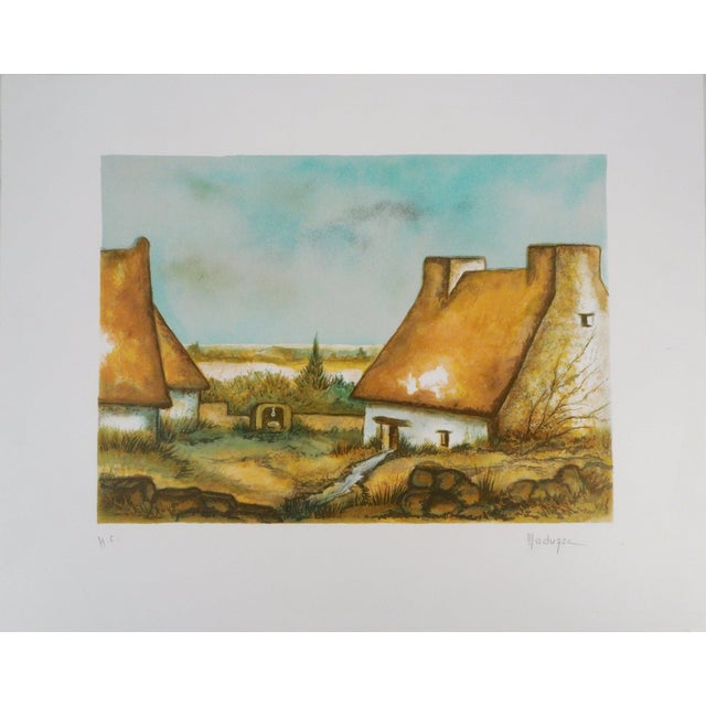 Marguerite Maduzac, Esprit de Bretagne, Lithograph For Sale