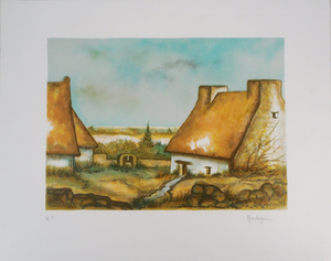 Marguerite Maduzac, Esprit de Bretagne, Lithograph