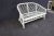 Mid 20th Century Mid Century Wicker Settee For Sale - Image 5 of 8
