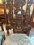 Late 19th Century Superb Pair of Antique English High Back Carved Walnut Hall Chairs For Sale - Image 5 of 10