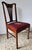 Mid 20th Century Pair American Mahogany and Needlepoint Upholstered Chairs For Sale - Image 9 of 11