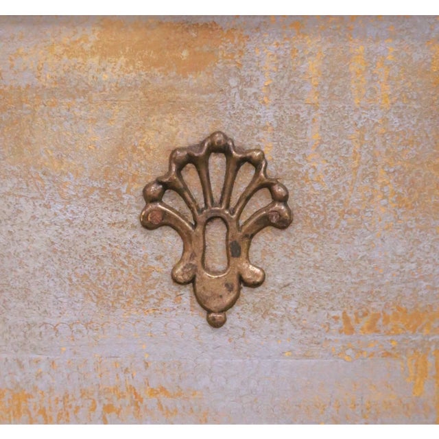 Pair of Late 20th Century French Louis Philippe Style Painted Commodes Chests For Sale - Image 10 of 11