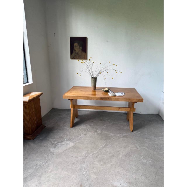 Beech Mountain Furniture Table, 1950s For Sale - Image 10 of 18