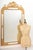 Antique Louis Filippe Mirror with Volutes and Golden Frame, 1800s For Sale - Image 4 of 12