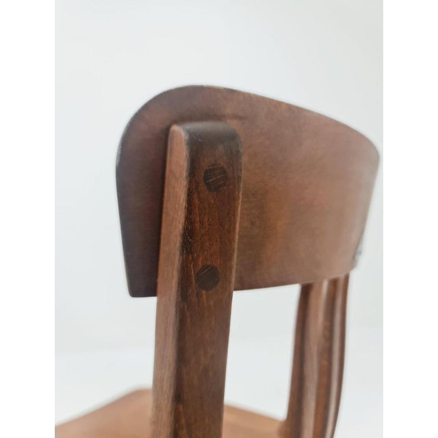 Bauhaus Swivel Office Chair in Wood by Der Ferderdreh, 1930s For Sale - Image 5 of 11