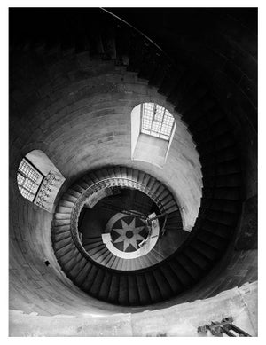 'Spiral Staircase' Unframed Archival Pigment Print