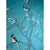 Chinoiserie Hand-Painted Chinoiserie Garden Wall Panels in Azure Blue, Set of 4 For Sale - Image 3 of 5