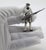 This Italian silver miniature captures a detailed historical figure of a Royal Italian Navy sailor outfitted in the combat...