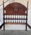 Brown 19th Century, Baroque Full Bed, Original Four Fluted Poster Spanish Bed For Sale - Image 8 of 13