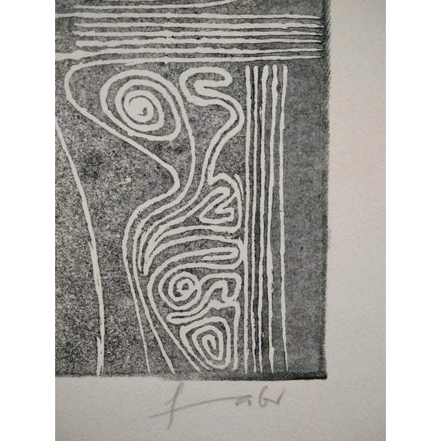 Will Faber, Untitled, 1970, Lithograph on Paper For Sale - Image 4 of 8