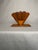 Vintage Boho Chic Arched Fan Solid Wood Napkin Holder For Sale - Image 4 of 10