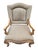 Vintage Georgian Revival Style Carved Wood Armchairs by Plunkett Furniture - Pair For Sale In Chicago - Image 6 of 10