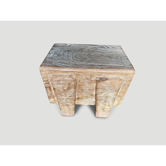 Contemporary Andrianna Shamaris Minimalist Small Coffee Table or Side Table For Sale - Image 3 of 6