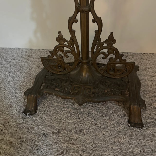 Art Deco 1920s Fish Bowl on Stand For Sale - Image 3 of 6