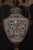 Metal Neoclassical Sèvres Gilt Porcelain Amphora Table Lamp with Silk Shade, France, 1850s For Sale - Image 7 of 18