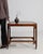 This side table/cart carries genuine presence, its dark mahogany, glass top, two-tier immediately setting the tone for the...