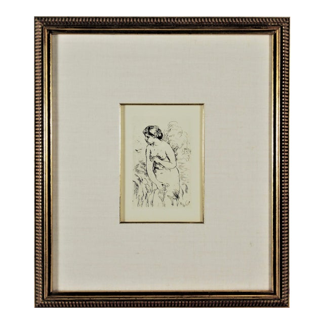 Pierre Auguste Renoir, Baigneuse Debout a mi Jambes For Sale