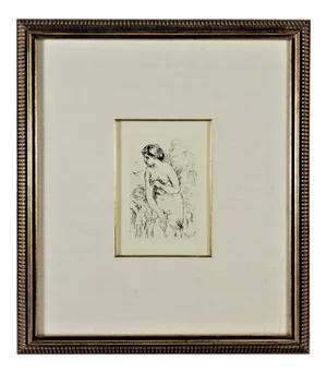 Pierre Auguste Renoir, Baigneuse Debout a mi Jambes