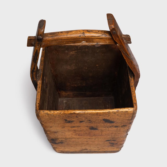 Rustic Chinese Provincial Grain Container, C. 1850 For Sale - Image 3 of 4