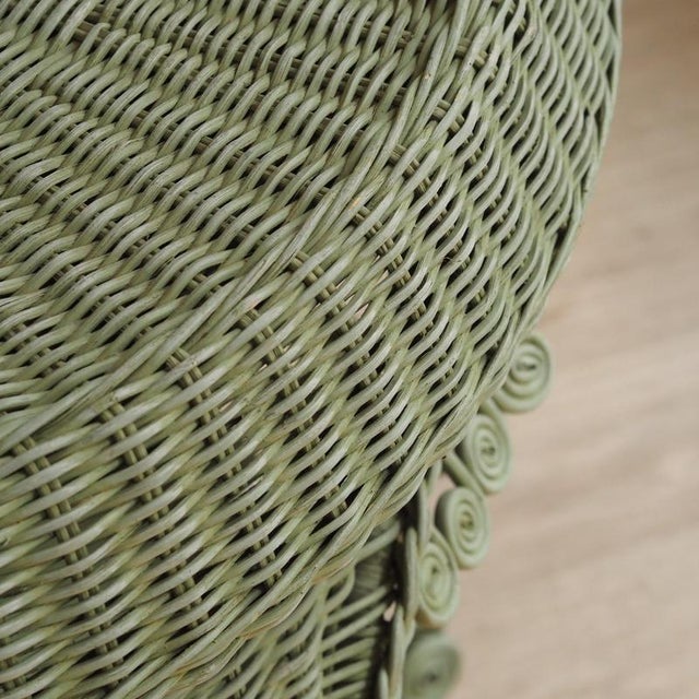 Victorian Rattan Side Table, 1900s For Sale - Image 4 of 8