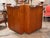 Mid Century Modern Teak Folding Bar With Red Interior For Sale - Image 11 of 14