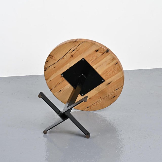 Hotel Les Trois Arcs Table attributed to Charlotte Perriand, 1960s For Sale - Image 10 of 16