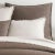 With its tempting texture and sensuous feel, the rhythmical, irregular design of this cotton matelassé sham conjures...
