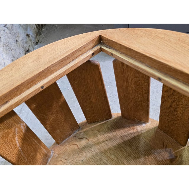 Modern Coffee Table with Storage Compartment attributed to Guillerme and Chambron, 1960 For Sale - Image 3 of 16