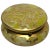 Early 1900s Antique Small Loetz Art Glass Yellow Golden Trinket Box For Sale - Image 11 of 11
