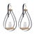 2020s Hanging Bottle Vase in Teardrop Frame (Set of 2) For Sale - Image 5 of 5