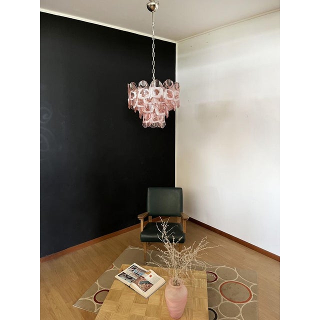 Vintage Italian Murano Chandelier, 1990s For Sale - Image 10 of 16