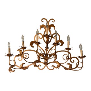 Early 20th Century Italian Tole Sconce For Sale