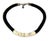 Contemporary Nouvelle Bague Diamond 18k Gold 925 Silver Enamel Cord Necklace For Sale - Image 3 of 6