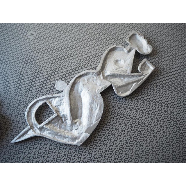 Mid-Century Tin Wall Decoration, Europe, 1970s For Sale - Image 13 of 15