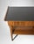 Mid-Century Modern Pair of Italian Wooden Nightstands With Black Glass Tops For Sale - Image 15 of 18
