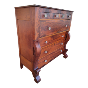 Circa 1840s Empire Chest of Drawers