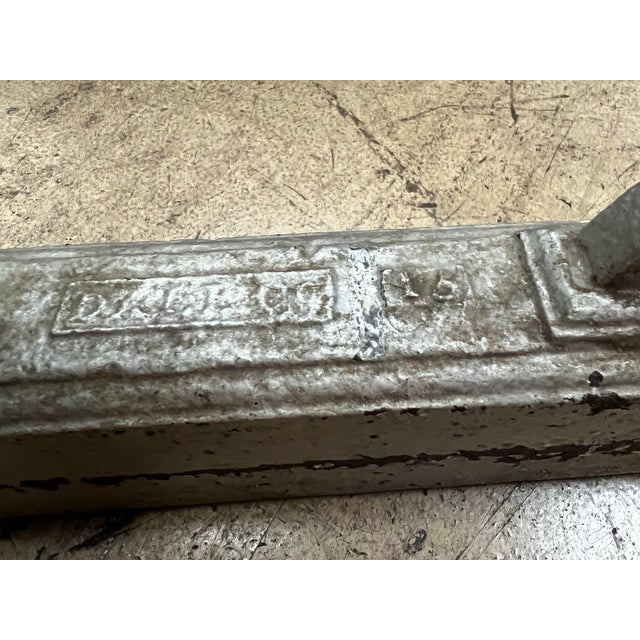 Late 19th Century Antique Silver Tailor’s Sad Goose Iron Twisted Handle For Sale - Image 5 of 6