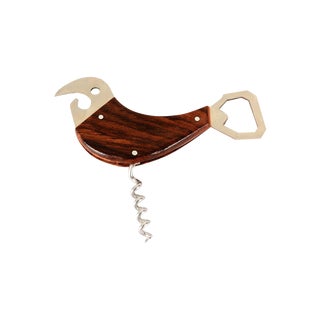 Rosewood Bird Bottle Wine Opener For Sale