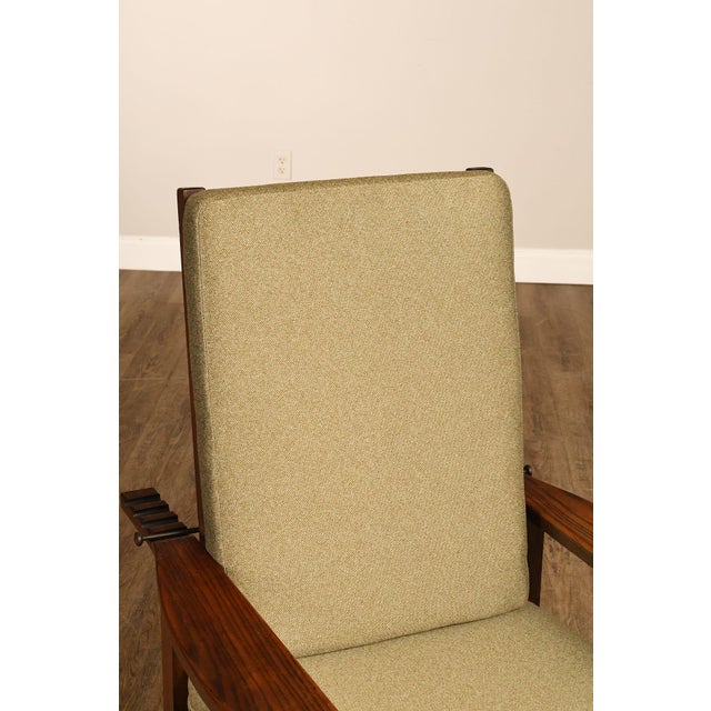 Early 20th Century Antique Mission Oak Adjustable Morris Chair For Sale - Image 5 of 18