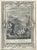 Black and white etching on wire rod paper, representing the Grrek myth of Deucalion and Pyrrha, ''repeopling the World by...