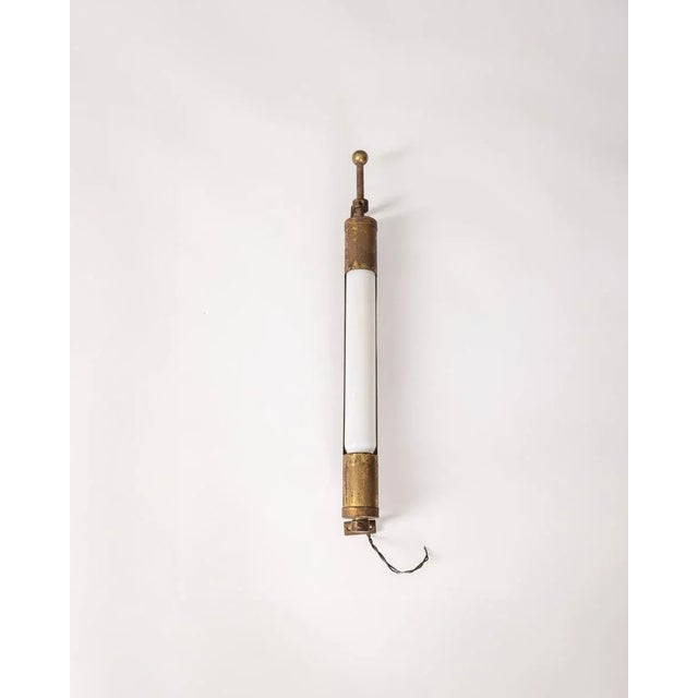 Vintage Italian Wall Lamp in Adjustable Brass, 1940s For Sale - Image 4 of 7
