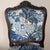 Antique English Side Chair Freshly Upholstered in Schumacher Chiang Mai Dragon in China Blue For Sale - Image 10 of 12