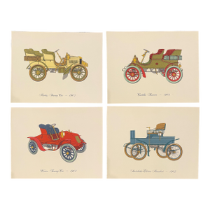 Hornung's Antique Automobiles - Set of Four