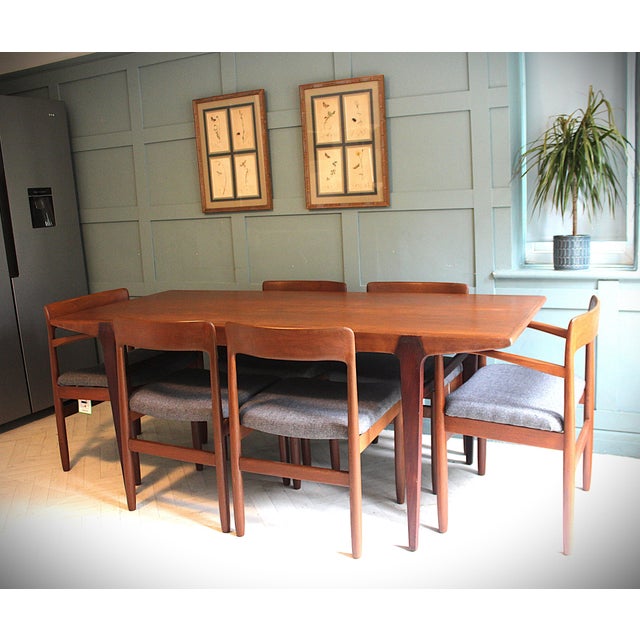 Mid century vintage fonseca table and chairs set by john herbert for a younger ltd – circa 1960s | sussex elevate your...