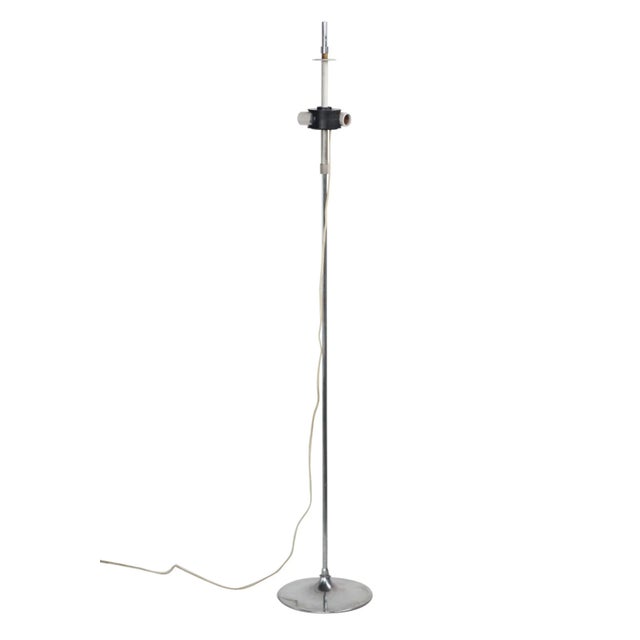 Contemporary Chrome Tulip Floor Lamp For Sale - Image 3 of 5