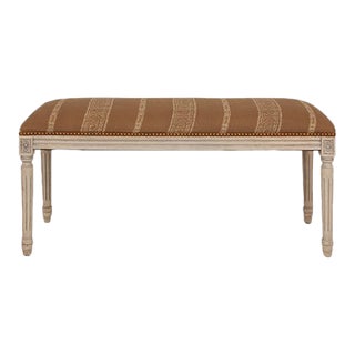 1970s Vintage French Country Bench For Sale