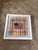 American Vintage American Folk Art Fiber Textile Flag, Framed, 29” Square For Sale - Image 3 of 12