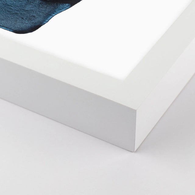 DESCRIPTION: Arctic Ocean with Splatter by Kate Roebuck in White Frame, XS Art Print SPECIFICATIONS: Type: Framed Paper....